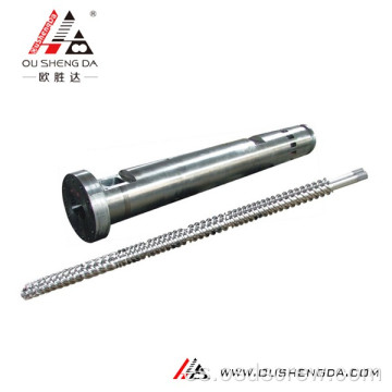 Barril de cilindro de doble tornillo doble simple para extrusora de película de burbujas de aire XPS PE LLDPE soplado de película CO2-XPS espuma MX-B100D ZHOUSHAN M